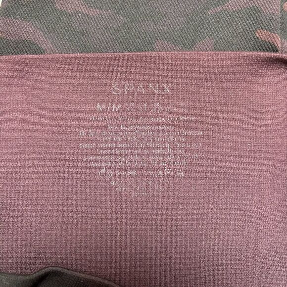 Spanx Look at Me Now high waist seamless camouflage leggings in wine size medium - Picture 13 of 15